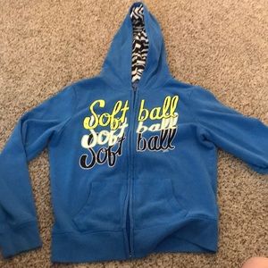 justice softball jacket